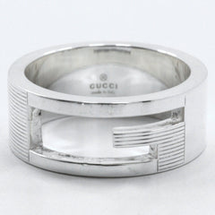Gucci Branded G Ring, Size 13, 925 Sterling Silver, Approx. 7.9g, Women's, I213023109 — Like New