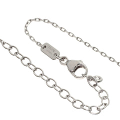 Gucci Double G Necklace 18K White Gold Women's GUCCI — Like New