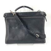 Fendi 7VA406 Shoulder Bag Crossbody bag 2WAY business bag Tote Bag Hand Bag Black — Like New