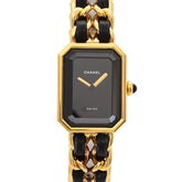 Chanel Premiere H0001 Women's Watch, Size M, Black & Gold, Quartz Movement — Very Good
