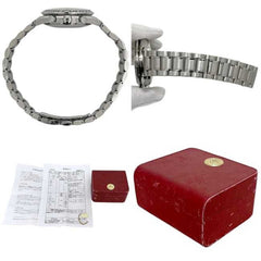Omega Speedmaster Triple Calendar Watch, Cream White Silver, 3523.30, Chronograph, Automatic Winding, Stainless Steel — Very Good