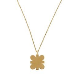 Celine Triomphe Stone Logo Gold Necklace Accessory 0296 CELINE — Like New