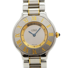 Cartier Must 21 LM W10072R6 Silver Dial Watch (Men's & Women's) — Good