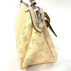 Louis Vuitton Mahina M24255 Hand It All PM Galle 2-way Shoulder Bag, Beige — Like New