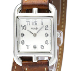 HERMES Capecod Double Tour Quartz Ladies Watch CC1.210 Polished — Very Good