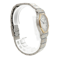 Cartier Santos Octagon LM W2001583 Ivory Dial Watch (Men's & Women's) — Very Good