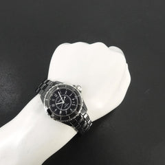 Chanel J12 38mm Men's Watch H0685 Black Ceramic Date Automatic Self-winding — Very Good