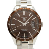 TAG Heuer Carrera Calibre 5 WV211N Brown Dial Men's Watch — Good