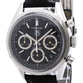 TAG HEUER Carrera Chronograph Steel Automatic Watch CV2113 Polished — Very Good