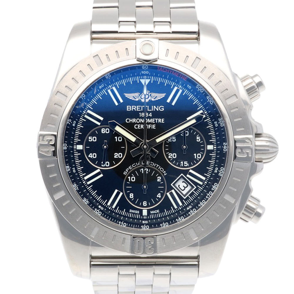 Breitling Chronomat Watch, Stainless Steel, AB0115, Automatic, Men's, Japan Exclusive, Overhauled — Good