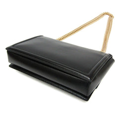 Salvatore Ferragamo Vara AU-21G462 Women's Leather Shoulder Bag Black — Like New
