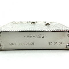 Hermes pendant top for women, Kelly Curiosité design, charm, accessory, silver, approximately 30.9g — Like New