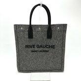 Saint Laurent Paris 632539 Shoulder Bag Hand Bag Bag Tote Bag gray Black — Like New
