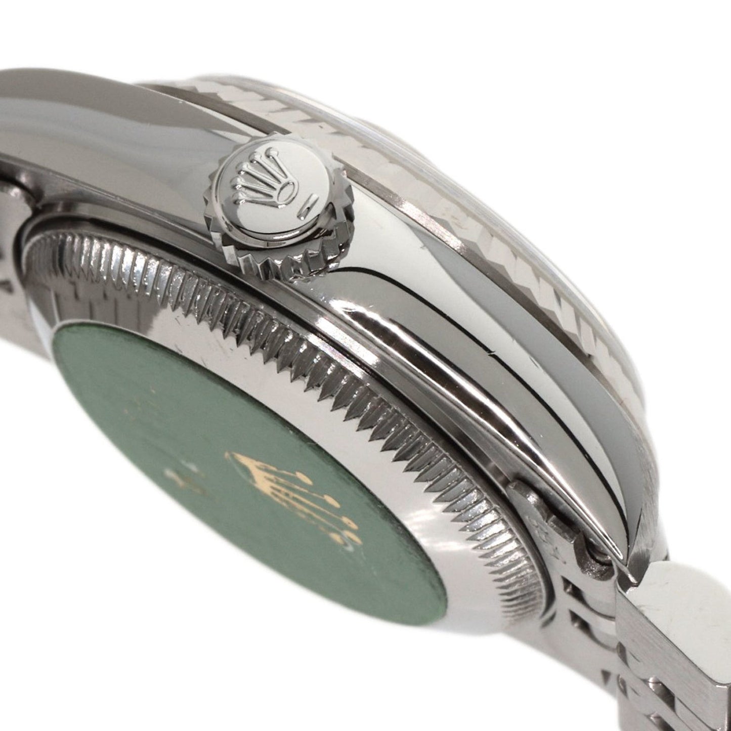 Rolex 79174 Datejust 10P Diamond Watch Stainless Steel/SS/18K White Gold Women's ROLEX