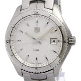 TAG HEUER Link Stainless Steel Quartz Mens Watch WAT1111 Polished — Very Good