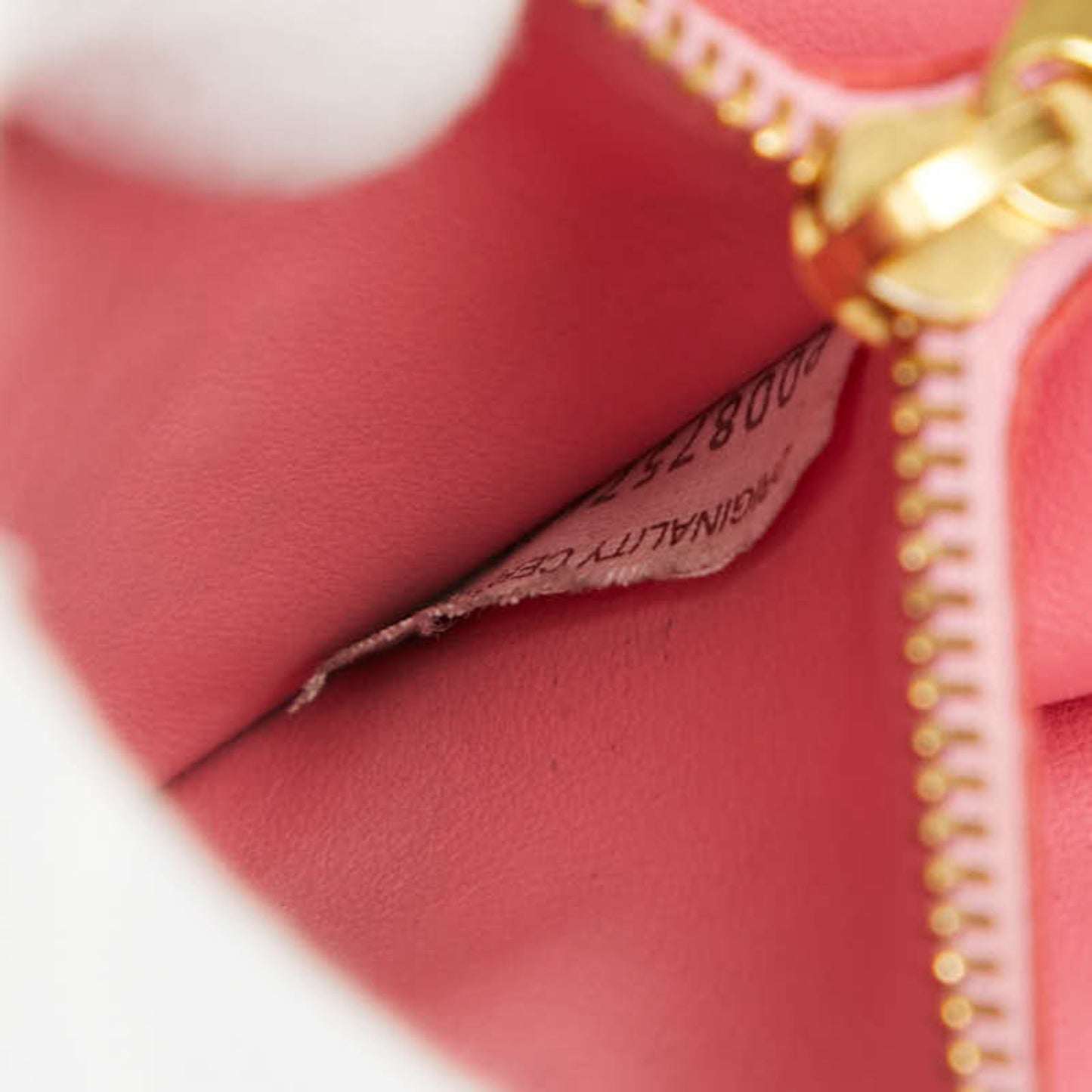 Bottega Veneta Intrecciato Bi-fold Wallet 577841 Red Pink Leather Women's BOTTEGAVENETA