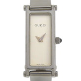 Gucci 1500L Stainless Steel Quartz Analog Watch with Silver Dial for Women — Good