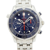 Omega Seamaster Diver 300M Co-Axial 212.30.42.50.03.001 Navy Dial Men's Watch — Good
