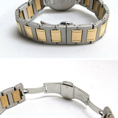 Bvlgari 18K Yellow Gold x Stainless Steel Combination BB33SG Men's Watch — Very Good