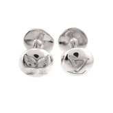 Louis Vuitton Bouton de Manchette Motif Cufflinks, SV 925 Sterling Silver (LV Cufflinks) — Like New