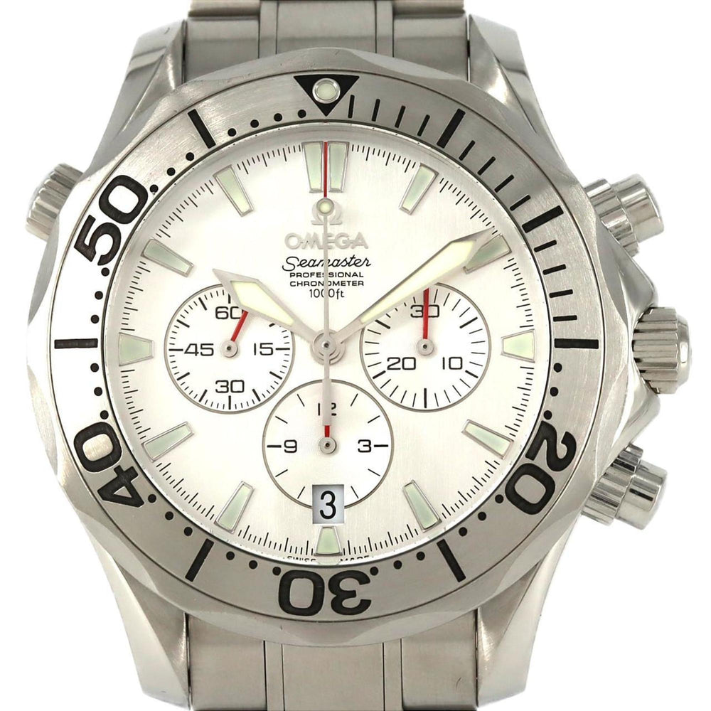 Omega Seamaster Pro Chrono 2589.30 Stainless Steel Automatic Watch — Good
