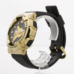 CASIO G-SHOCK Metal Covered 110 Series GM-110G-1A9JF Gold Black Stainless Steel x Resin Men's Analog-Digital Watch — Good