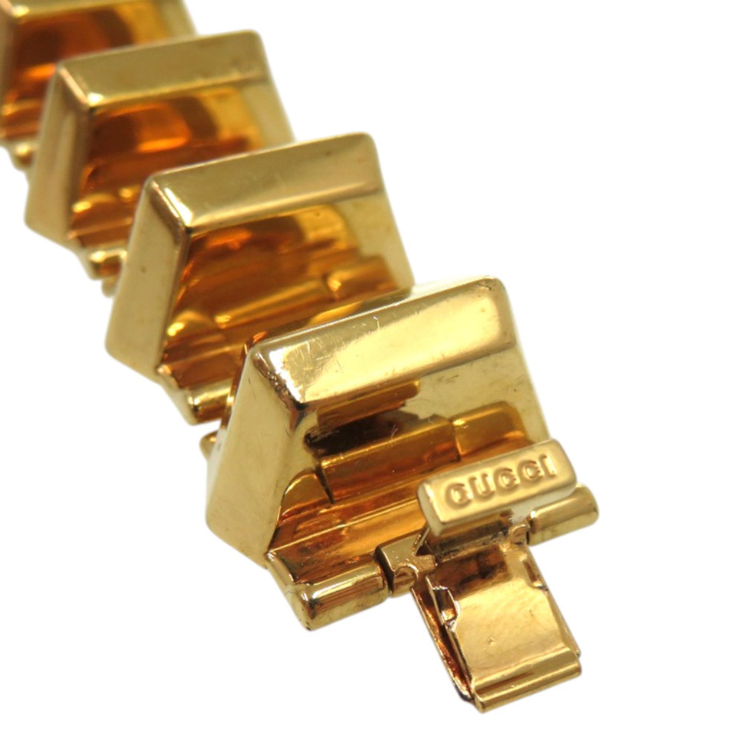 Gucci Chain Brass Gold Bracelet 0525GUCCI