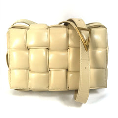 BOTTEGA VENETA 717506 Bag Shoulder Bag Beige — Like New