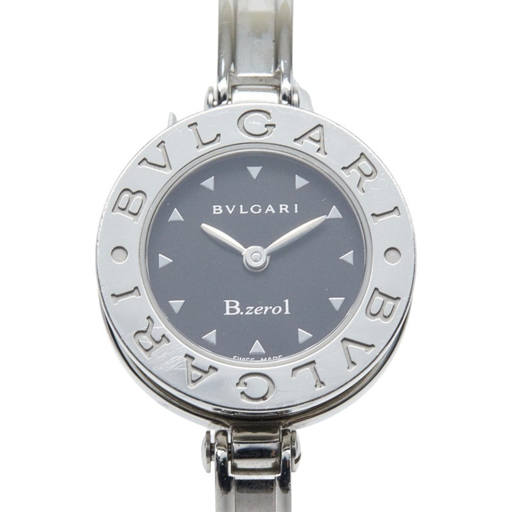 Bulgari Bzero1 BZ22S Quartz Watch, Black Dial, Stainless Steel, Women's BVLGARI — Good