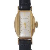 SEIKO Merit Women's Hand-Wound DiaShock 17 Jewels Watch, Gold and Black, 5257, Fits wrists from 14cm to 17.5cm — Good