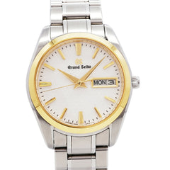 Seiko Grand Day-Date SBGT238 9F83-0AJ0 White Dial Men's Watch — Good