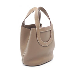 Hermes In the Loop 18 Handbag, Leather, Taurillon Clemence Women's, Gray — New - Store Return