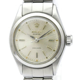 ROLEX Oyster Precision 6410 Steel Hand-Winding Ladies Watch Vintage — Good