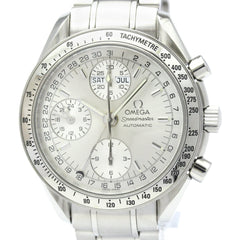 OMEGA Speedmaster Triple Date Steel Automatic Watch 3523.30 Polished — Very Good
