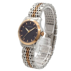 Gucci G-Timeless Combination 126.5 Women's Watch Date Black Quartz G Timeless — Like New