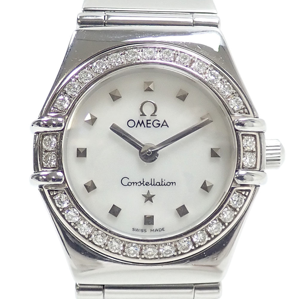 Omega Constellation Mini My Choice Ladies Quartz Watch, Stainless Steel, 1465.71, Battery-Powered — Good