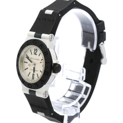 BVLGARI Aluminum Rubber Quartz Ladies Watch AL29A — Very Good