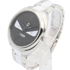 Fendi Bugs Monster Watch, Stainless Steel, Women's, Black, 21000M — Very Good