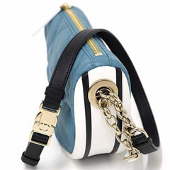 Christian Dior DIOR VIBE Vibe Small Hobo Bag Cannage Lambskin Blue S — Like New