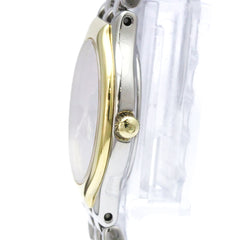 OMEGA De Ville Symbol 18K Gold Steel Quartz Ladies Watch 795.0901 Polished — Very Good