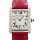 Cartier Tank Solo SM WSTA0030 Silver Dial Women's Watch — Good