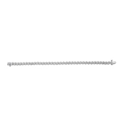 .925 Sterling SIlver 1.00 Cttw Marquise Link Bracelet
