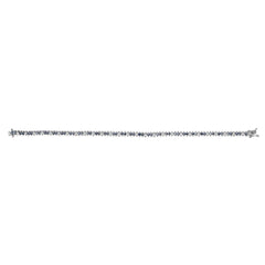 14K White Gold Round-Cut white and Blue Diamond Fashion Bracelet (3.70 cttw, H-I Color, SI1-SI2 Clarity)