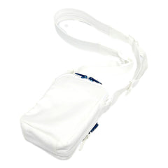 Balenciaga NASA Logo White Nylon Phone Holder Crossbody Bag