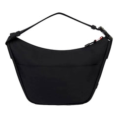 Balenciaga NASA Logo Black Recycled Nylon Sling Crossbody Bag