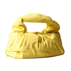 Bottega Veneta Shoulder Pouch Sherbet Yellow Nappa Leather Bag