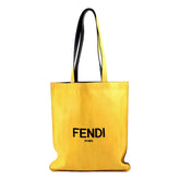 Fendi Pack Large Shopping Tote Yellow Box Leather Bag