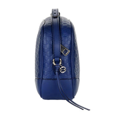 Gucci Bree Microguccissima Leather Crossbody Bag Caspian Blue