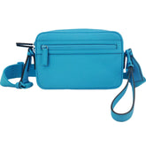 Gucci GG Rubber Effect Crossbody Bag in Blue