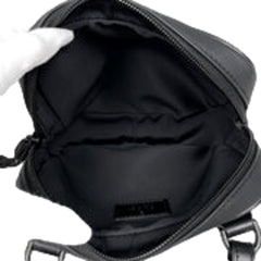 Gucci GG Rubber Effect Black Mini Crossbody Bag